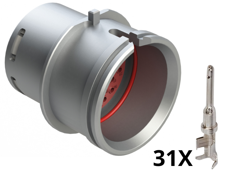 Conector AHDM09-24-31PT-B019