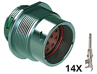 Conector AHDM04-18-14PE