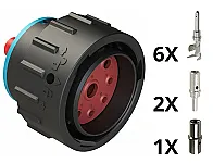 Conector AHDP06-24-09PR-WTA