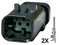 Conector Ampseal Verde