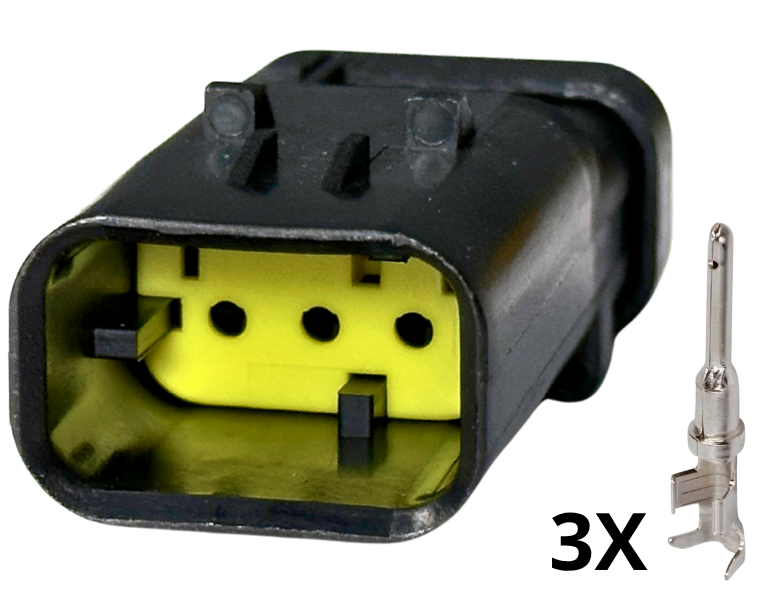 Conector Ampseal Amarelo