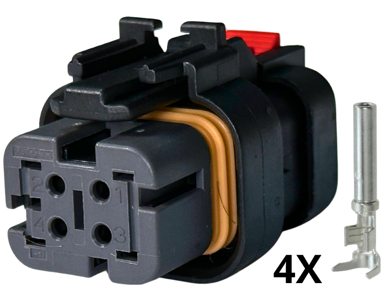 Conector Ampseal Cinza