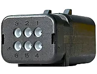 Conector Ampseal Cinza