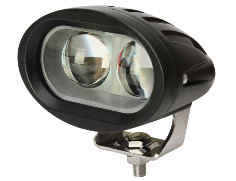 Farol LED Azul Oval 10-100