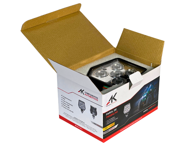 Farol OSRAM LED Hexagonal 9-32V
