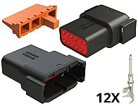 Conector ATM04-12PB