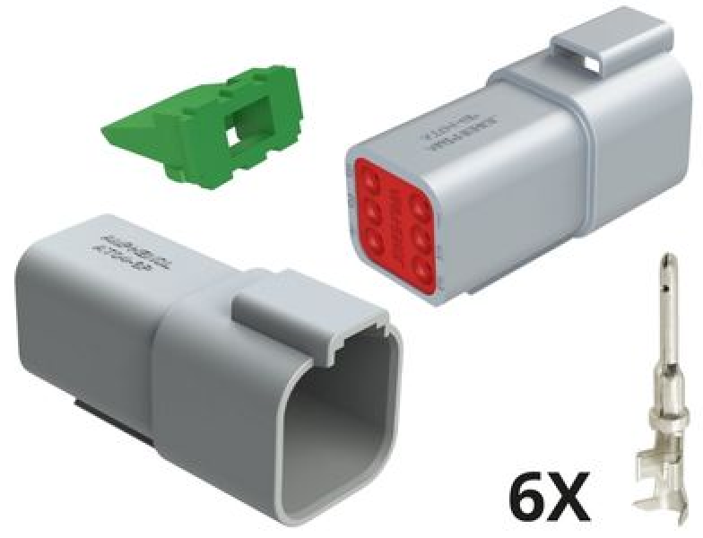 Conector AT04-6P
