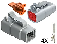 Conector ATM06-4S