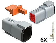 Conector ATM04-6P