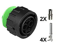 Conector AHDP06-18-6SN