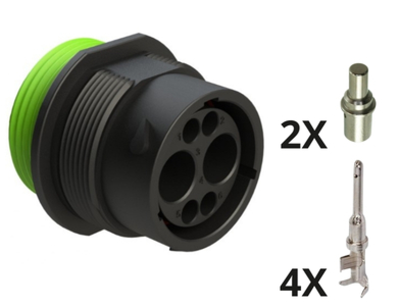 Conector AHDP04-18-6PN