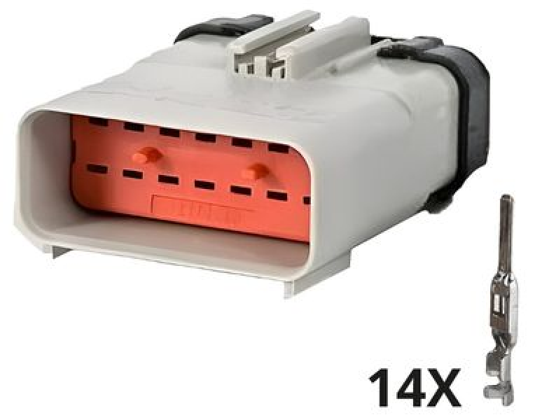 Conector Apex Cinza Claro
