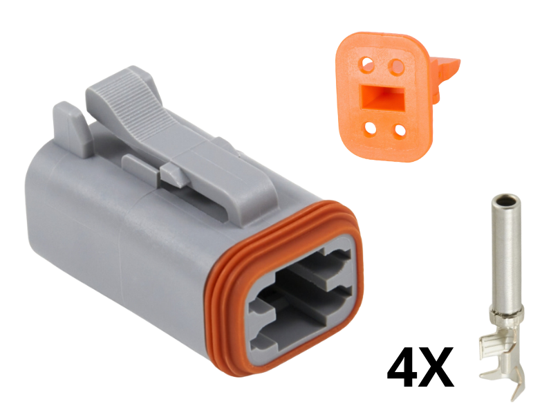 Conector DT06-4S