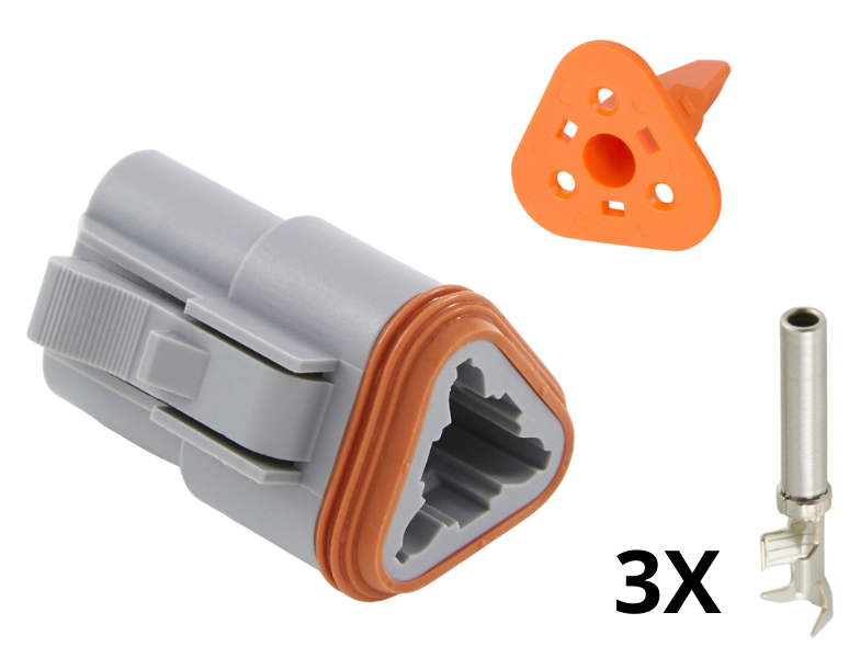 Conector DT06-3S
