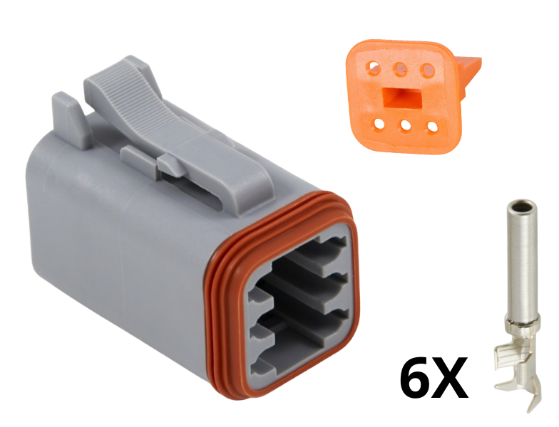 Conector DT06-6S