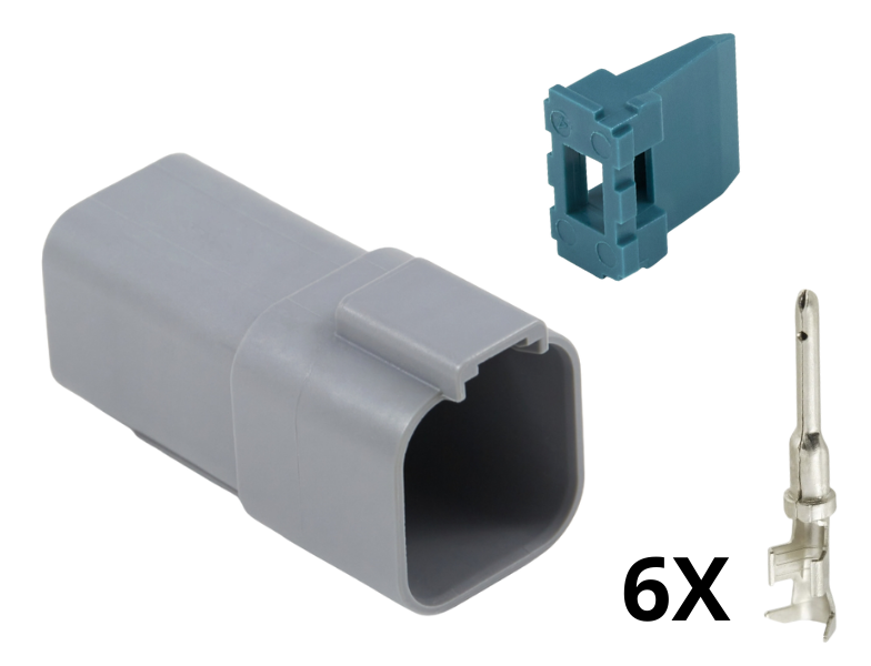 Conector DT04-6P