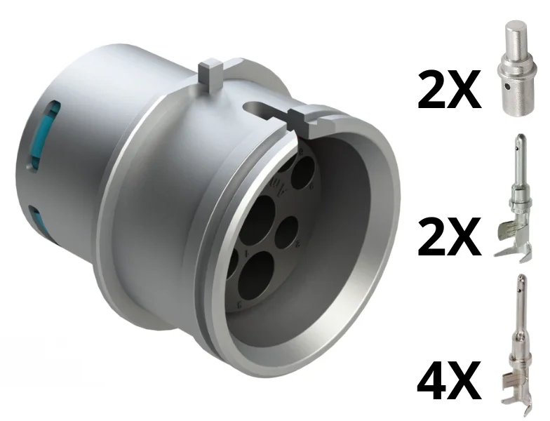 Conector AHDM09-24-91PR-B019